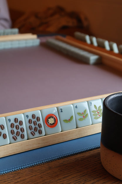 The Coffee Collection in Daybreak | Designer American Mahjong Set
