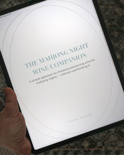 The Mahjong Night Wine Companion
